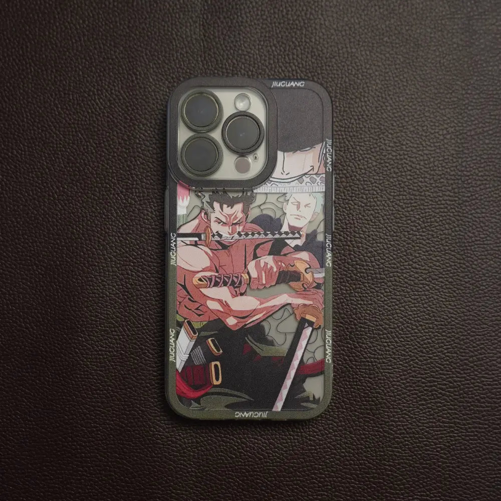 iPhone 15 Pro Roronao Zoro Anime case NAMO COVERS