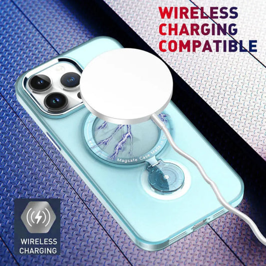 iPhone 14 Plus MagSafe Wireless Charging with Rotatory Ring NAMO COVERS