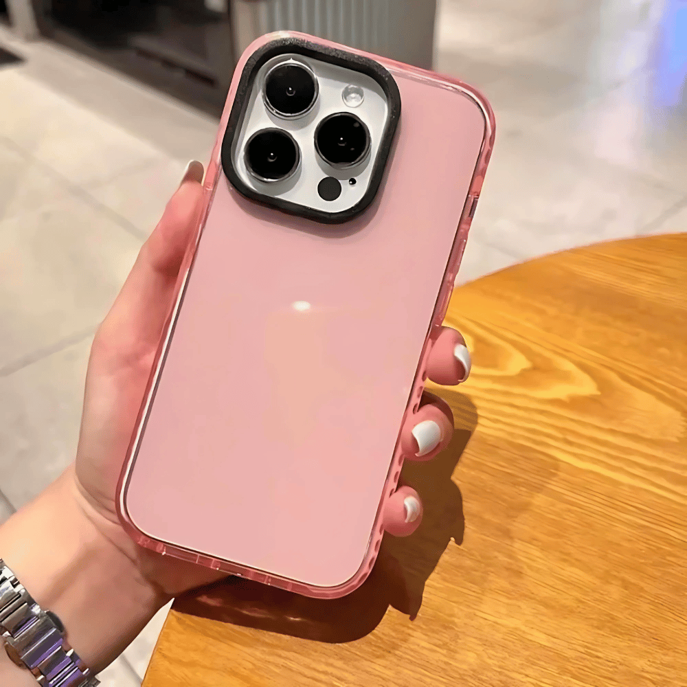 iPhone 11 Clear Case | Pink Colour