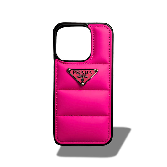 Pink Prada iPhone Case