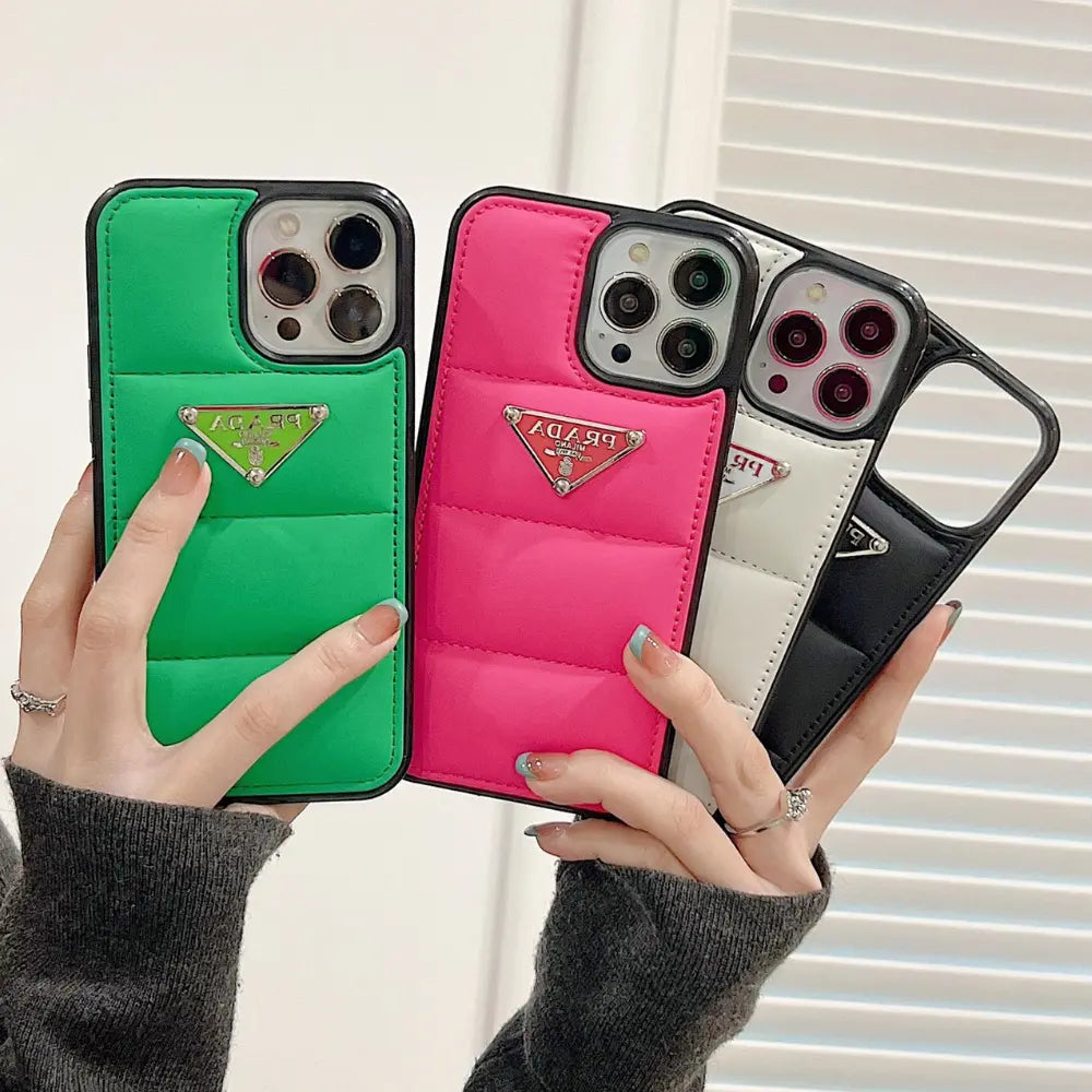 iPhone X Puff Prada Covers SS TRADERS