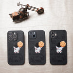 Black Space Astronaut Silicone Case | Namo Covers NAMO COVERS