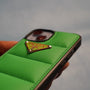 iPhone 15 Green Prada Puffer Case NAMO COVERS