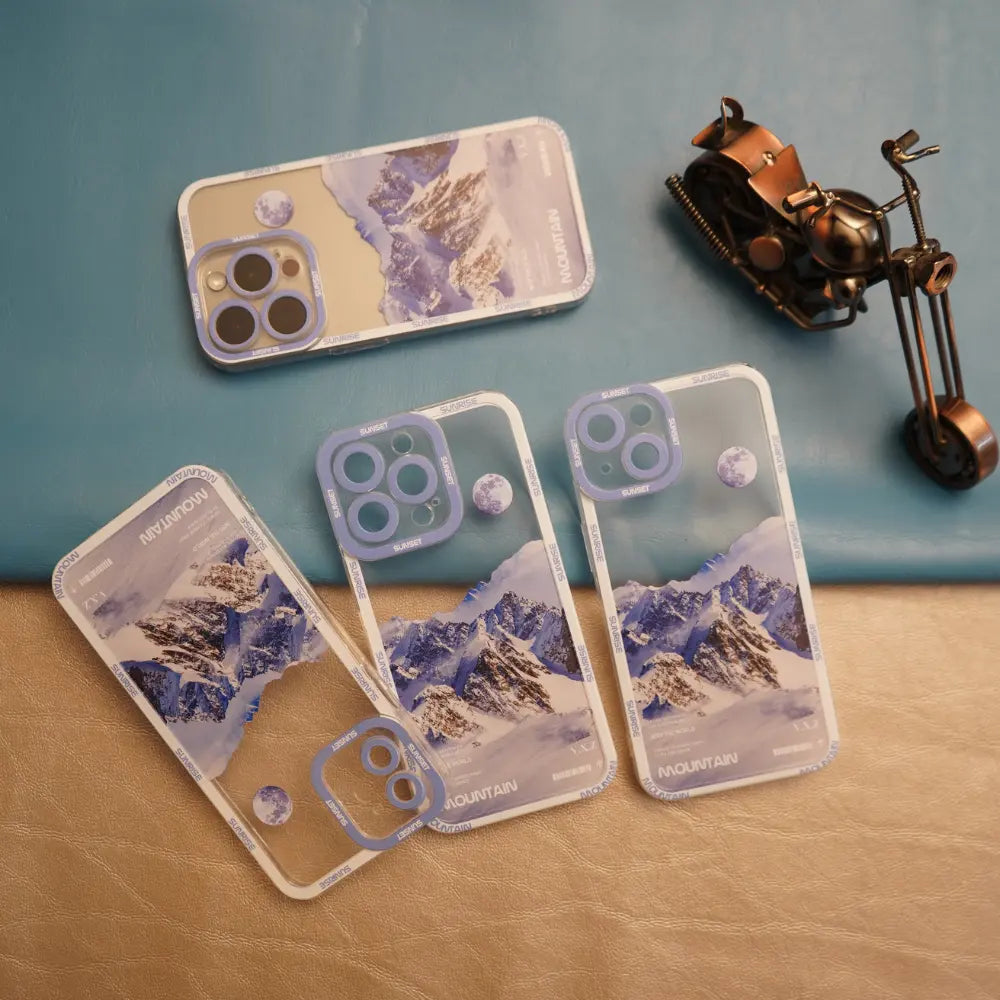 Blue Snow Case for iPhone NAMO COVERS