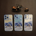 Blue Snow Case for iPhone NAMO COVERS