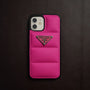 iPhone 12 Mini Pink Prada Puffer Case NAMO COVERS