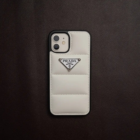 iPhone 11 Prada Case | White NAMO COVERS