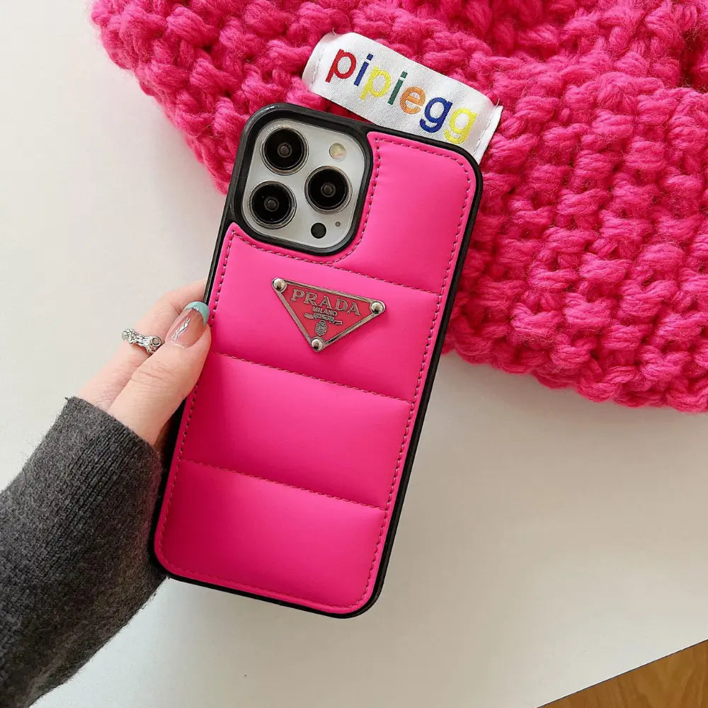 iPhone X Puff Prada Covers NAMO COVERS