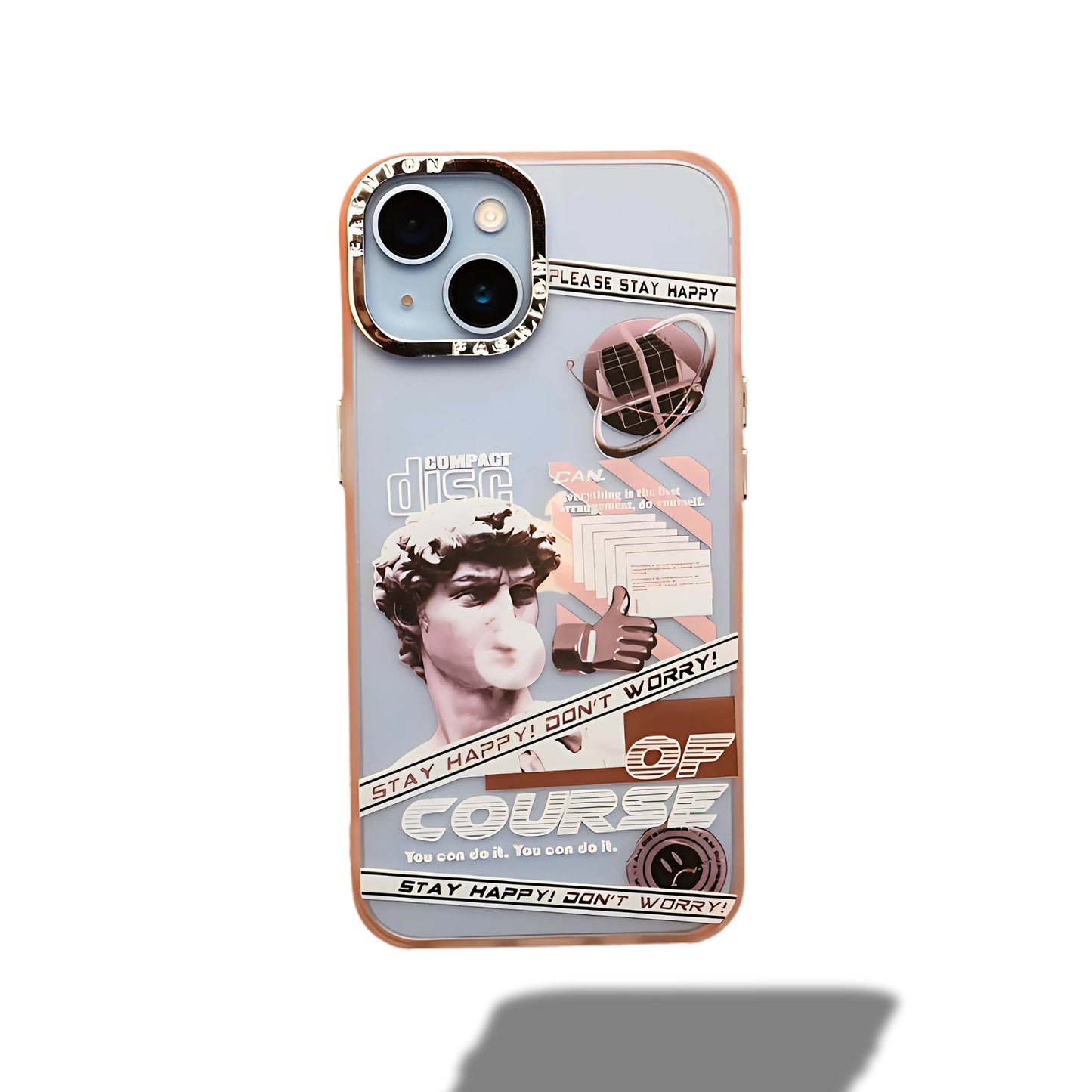 iPhone 14 Pro GlitchSoul: Clear Pearl