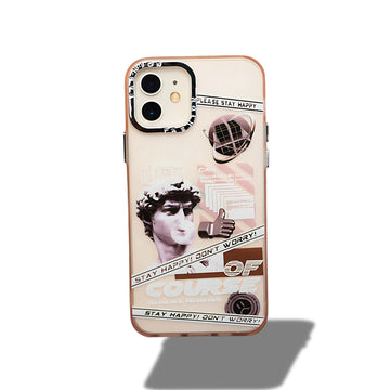 iPhone 14 Plus GlitchSoul: Clear Pearl