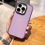 iPhone 13 Pro Clear Case | Purple Colour