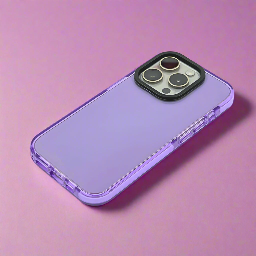 Purple iPhone Case - Minimals Pro Orchid Cover | Left Side View