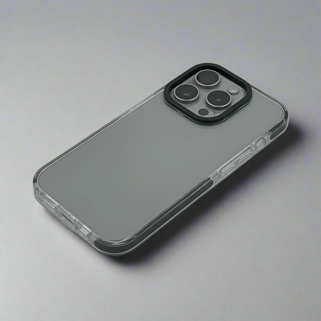 Minimals Pro Clear iPhone Cases - Left Side View