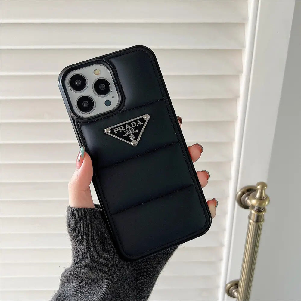 iPhone X Puff Prada Covers SS TRADERS