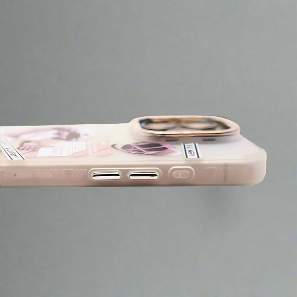 iPhone 12 GlitchSoul: Clear Pearl