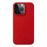 iPhone 14 Luxury Real Red Leather case without Magsafe (Top Grain Leather) NAMO COVERS