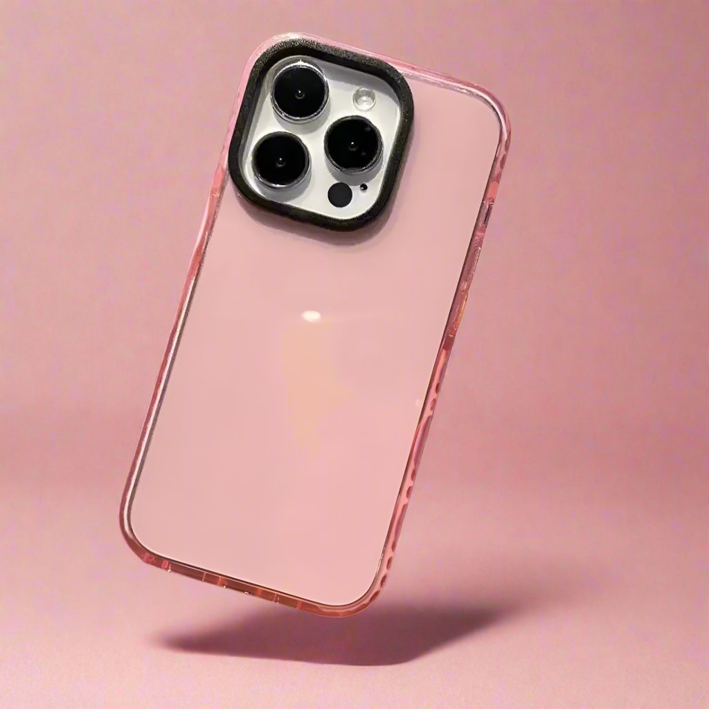 Clear iPhone Case | Purple Colour NAMO COVERS