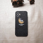 iPhone 11 Black Lovely Astronaut Silicone Case NAMO COVERS