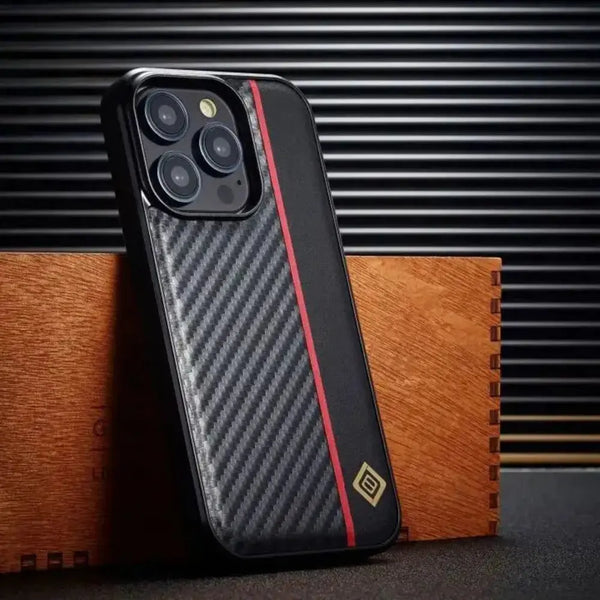 iPhone 12 Carbon Fibre Case - Hazel Edition