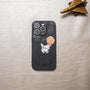 Black Space Astronaut Silicone Case | Namo Covers NAMO COVERS