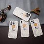 White Lovely Astronaut Silicone Case | Namo Covers NAMO COVERS