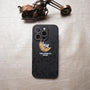 Black Lovely Astronaut Silicone Case | Namo Covers NAMO COVERS