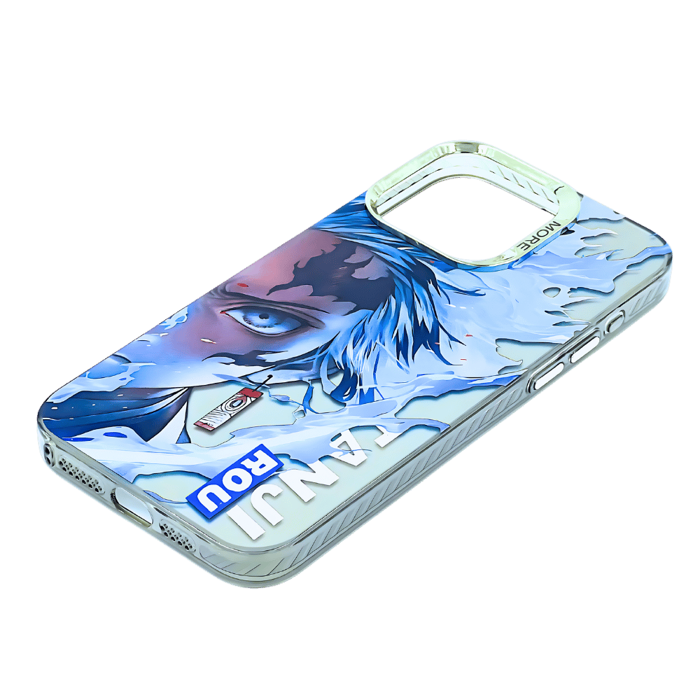 The Blue Kamado Case - Right Side View