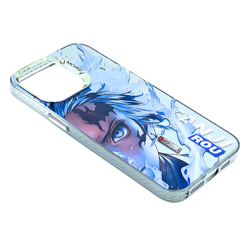 The Blue Kamado Case - Left Side View