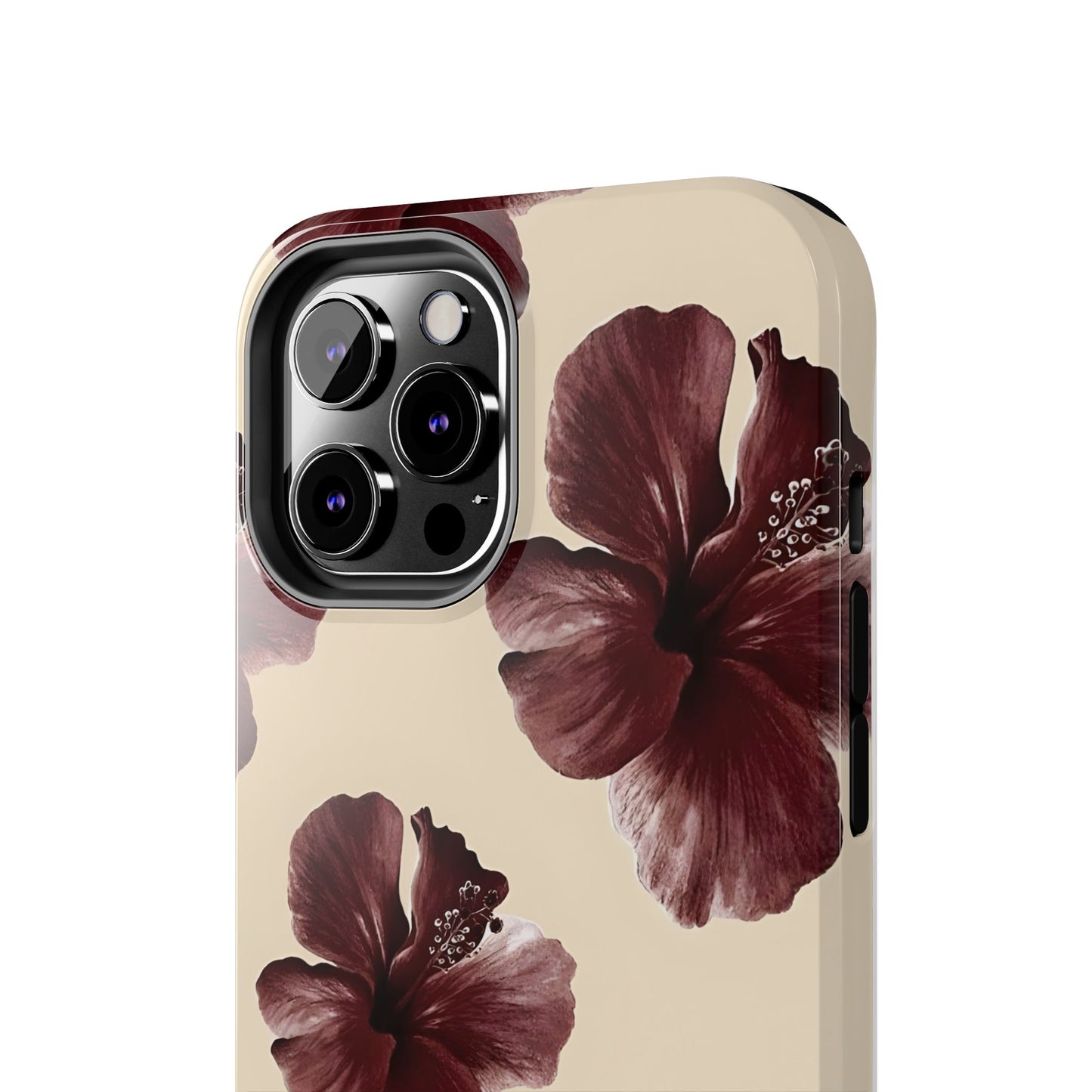 iPhone 14 Pro Case Cover | The Velvet Hibiscus | #1166