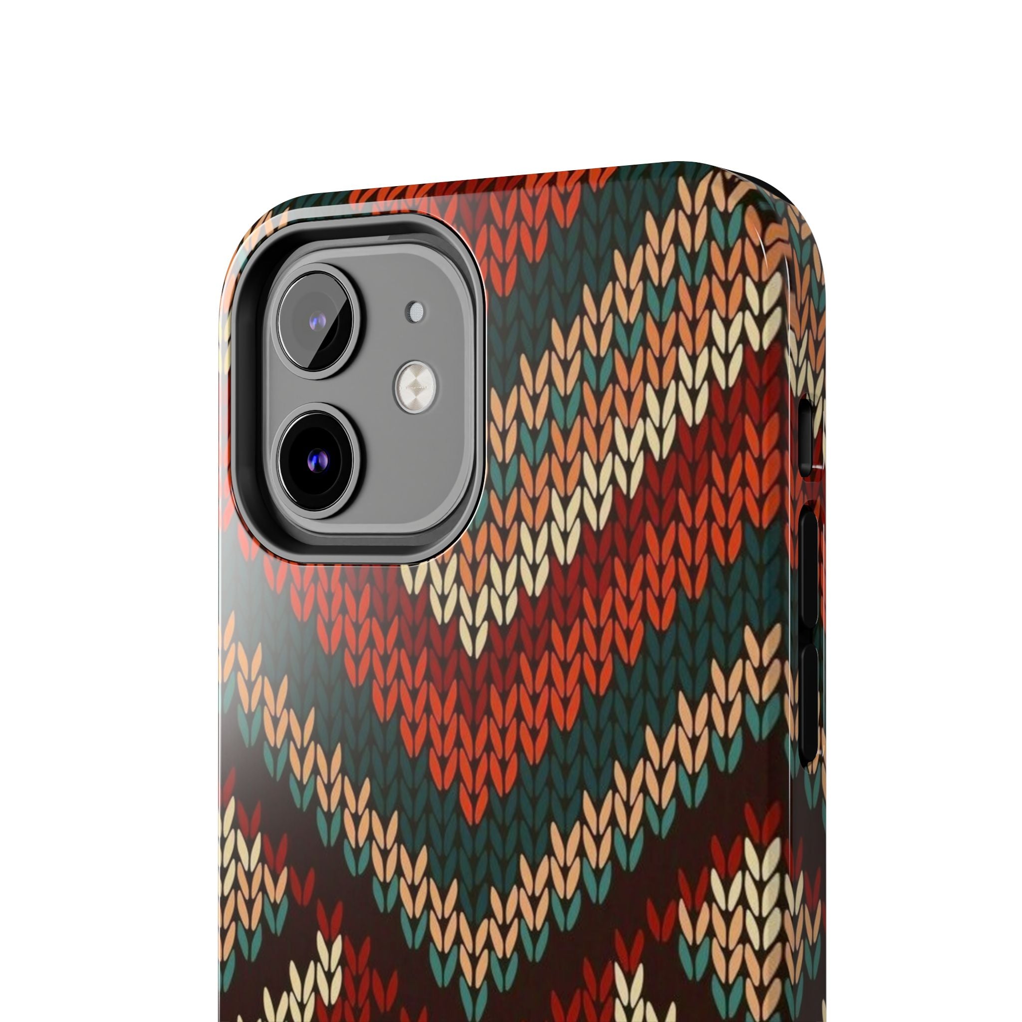 iPhone 12 Case Cover | The Woven Ember | #1192