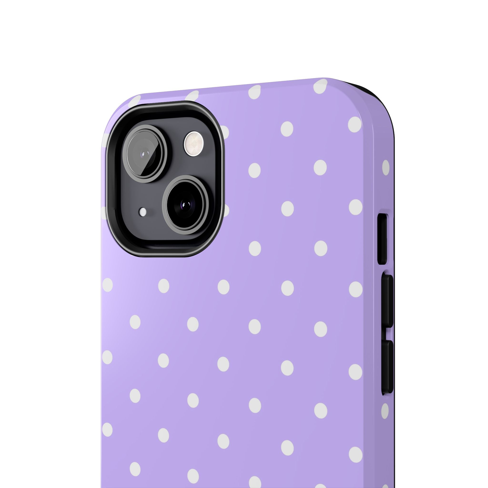 iPhone 14 Case Cover | The Lilac Polka Reverie | #1182