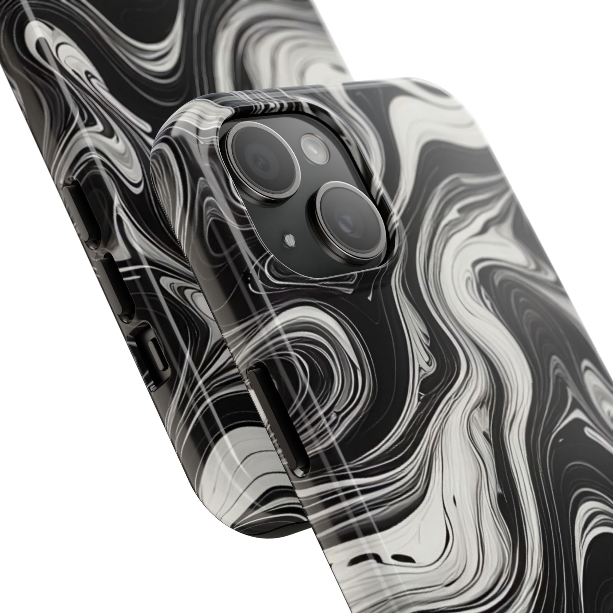 iPhone 12 Case Cover | The Liquid Eclipse | #1188
