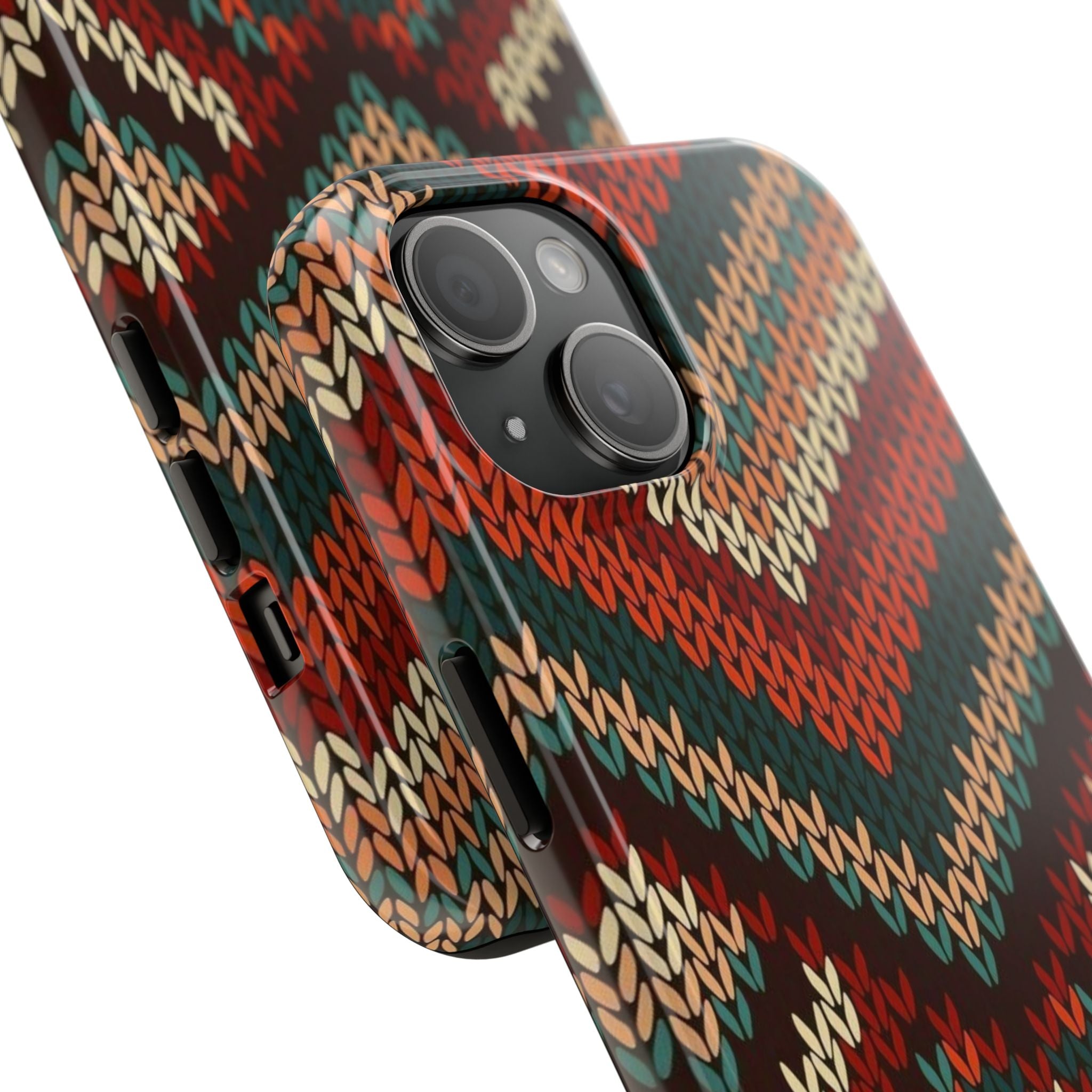 iPhone 15 Plus Case Cover | The Woven Ember | #1192