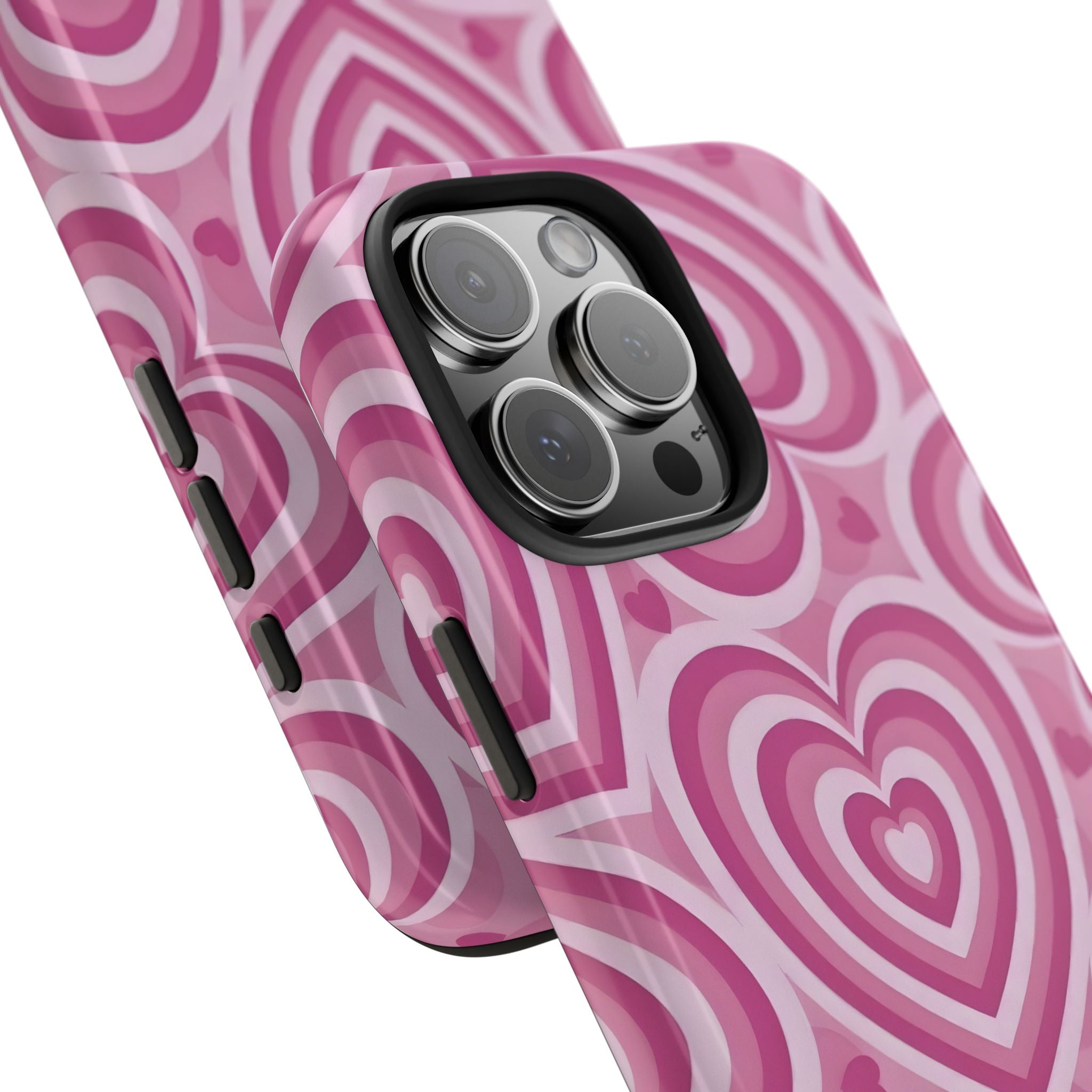 iPhone 16 plus Case Cover | The Blush Heart | #1016