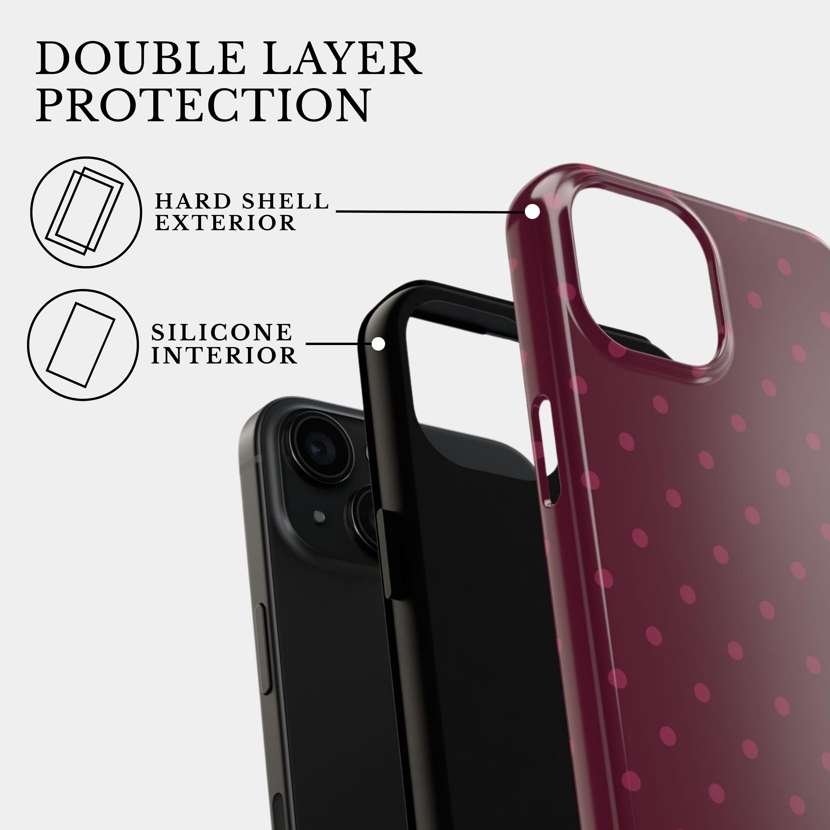 iPhone 13 mini Case Cover | The Wine Petals | #1186