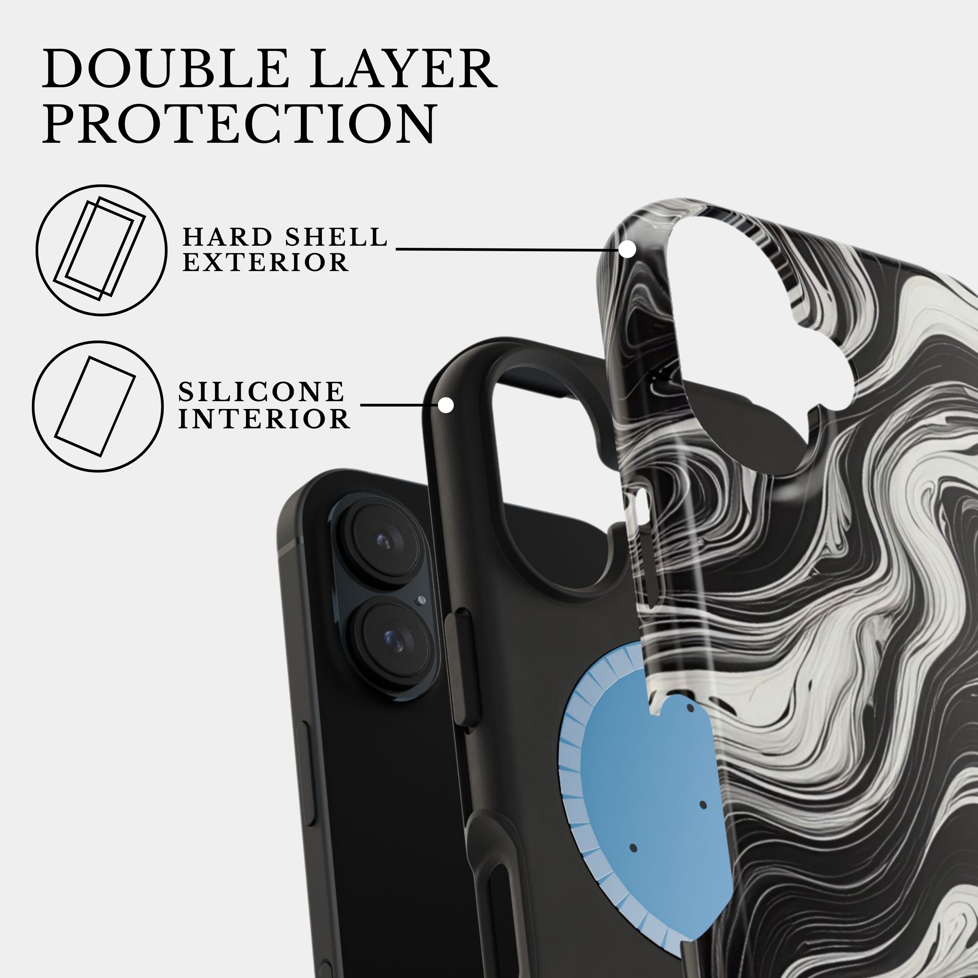 iPhone 16e Case Cover | The Liquid Eclipse | #1188