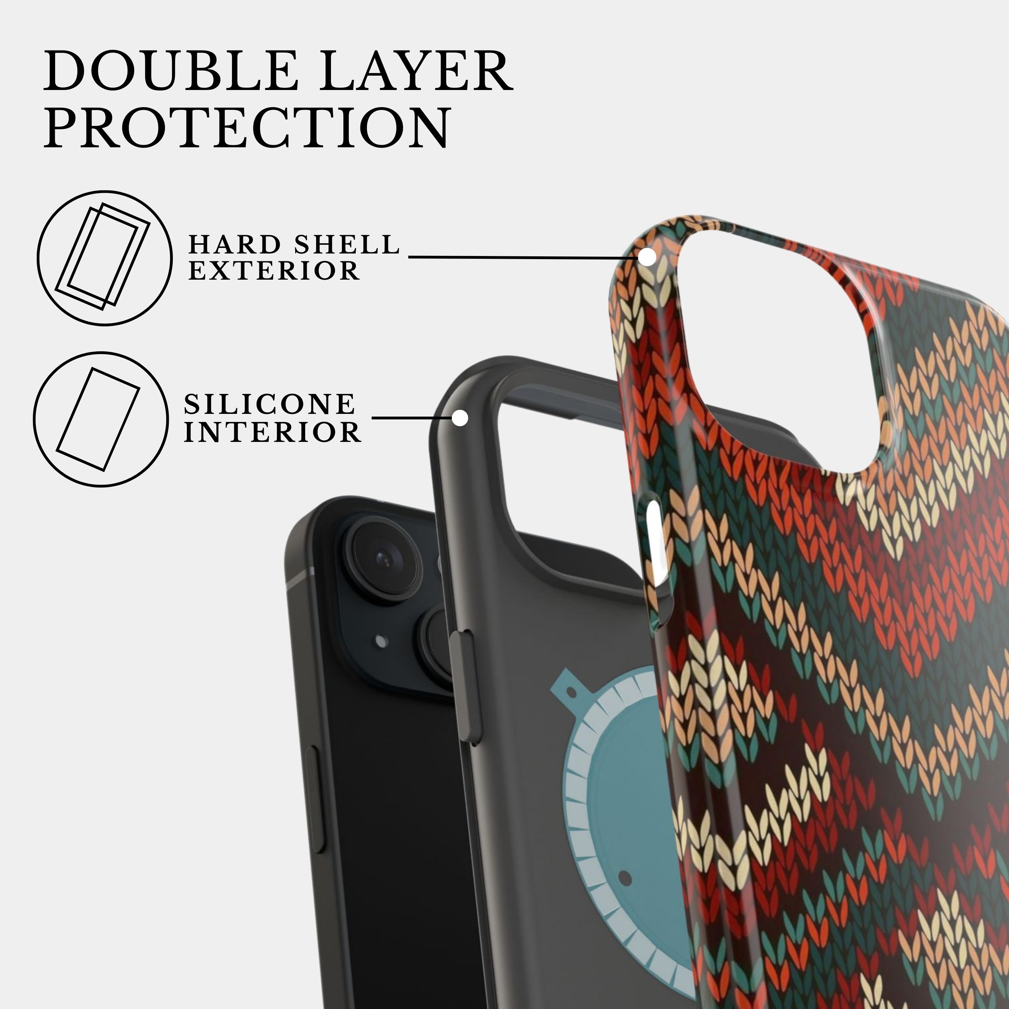 iPhone 15 Plus Case Cover | The Woven Ember | #1192