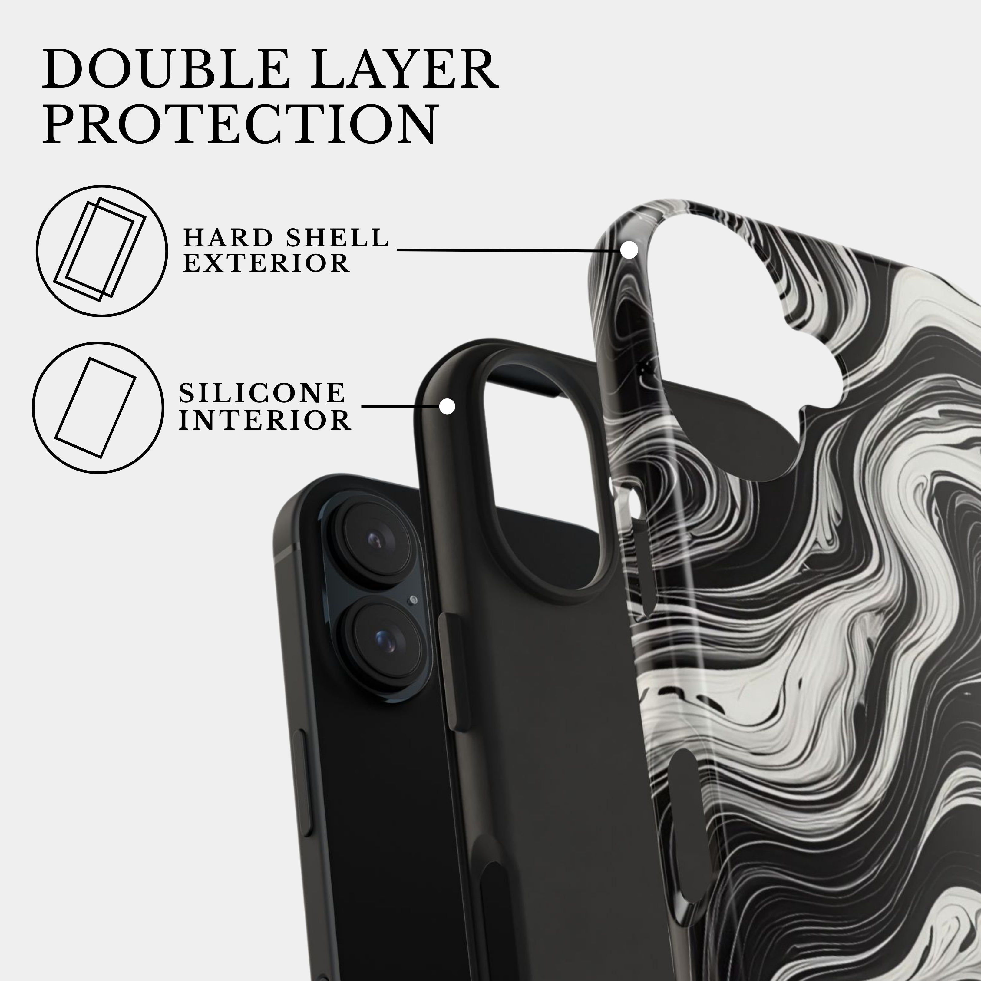 iPhone 16e Case Cover | The Liquid Eclipse | #1188