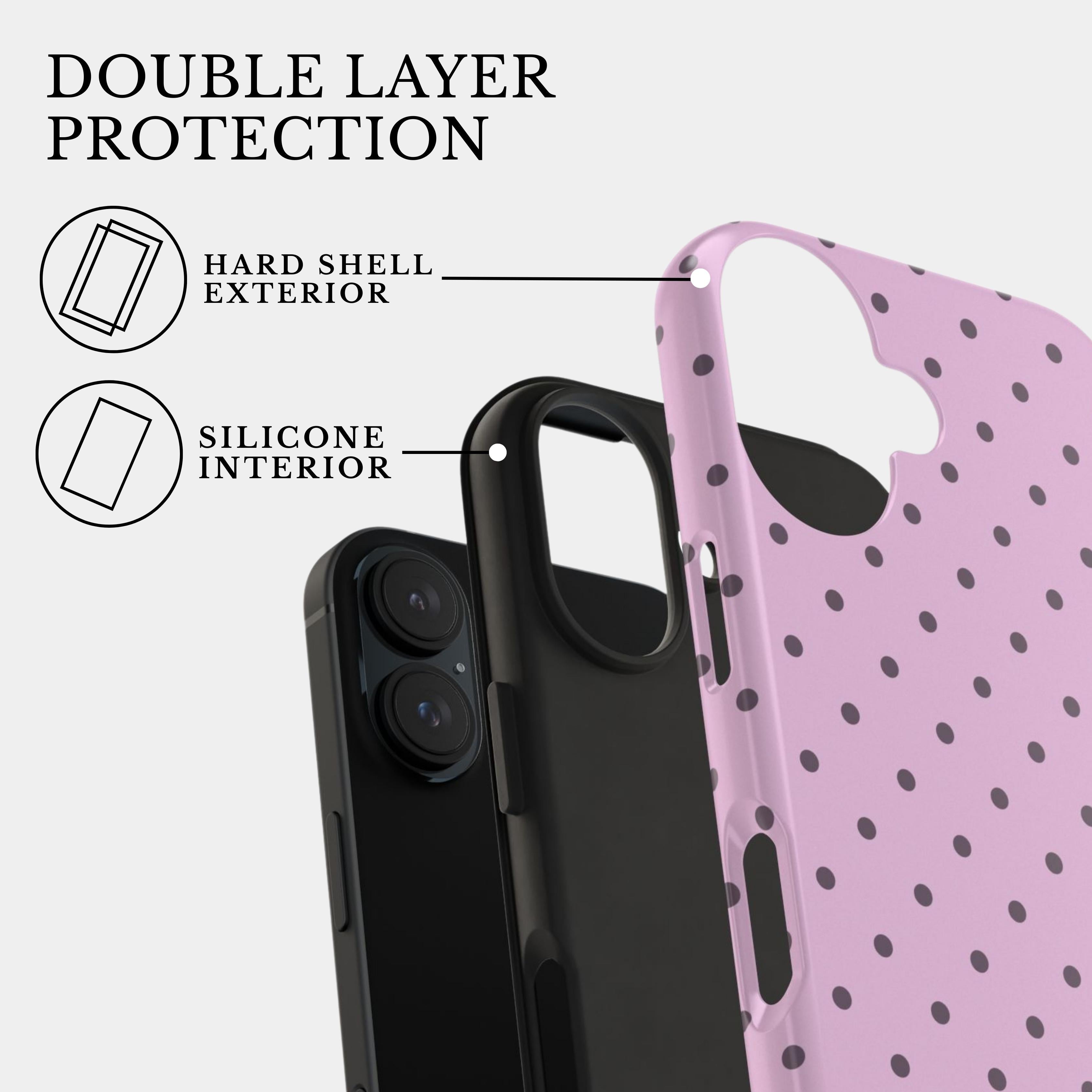 iPhone 16e Case Cover | The Soft Polka | #1183