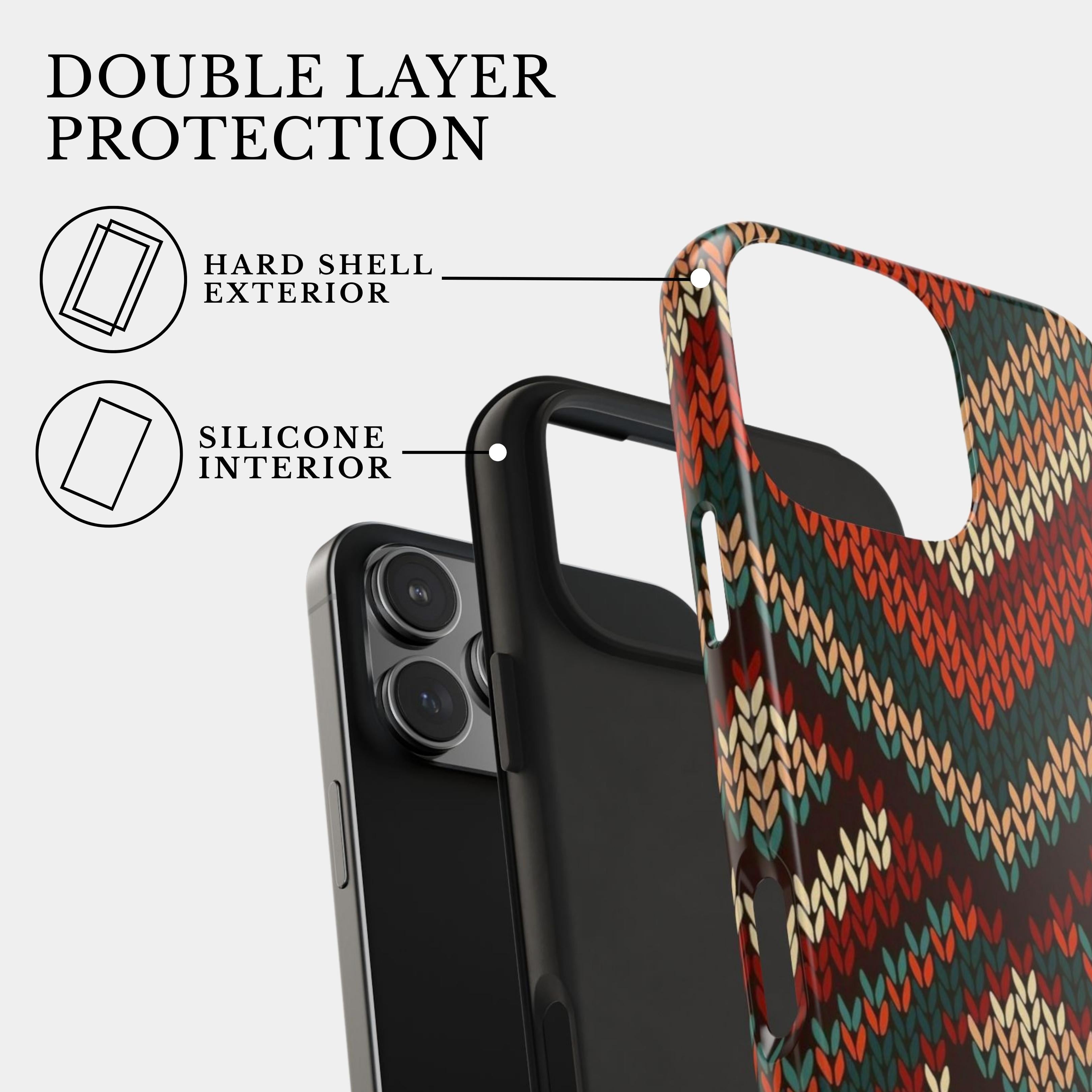 iPhone 17 Pro Case Cover | The Woven Ember | #1192