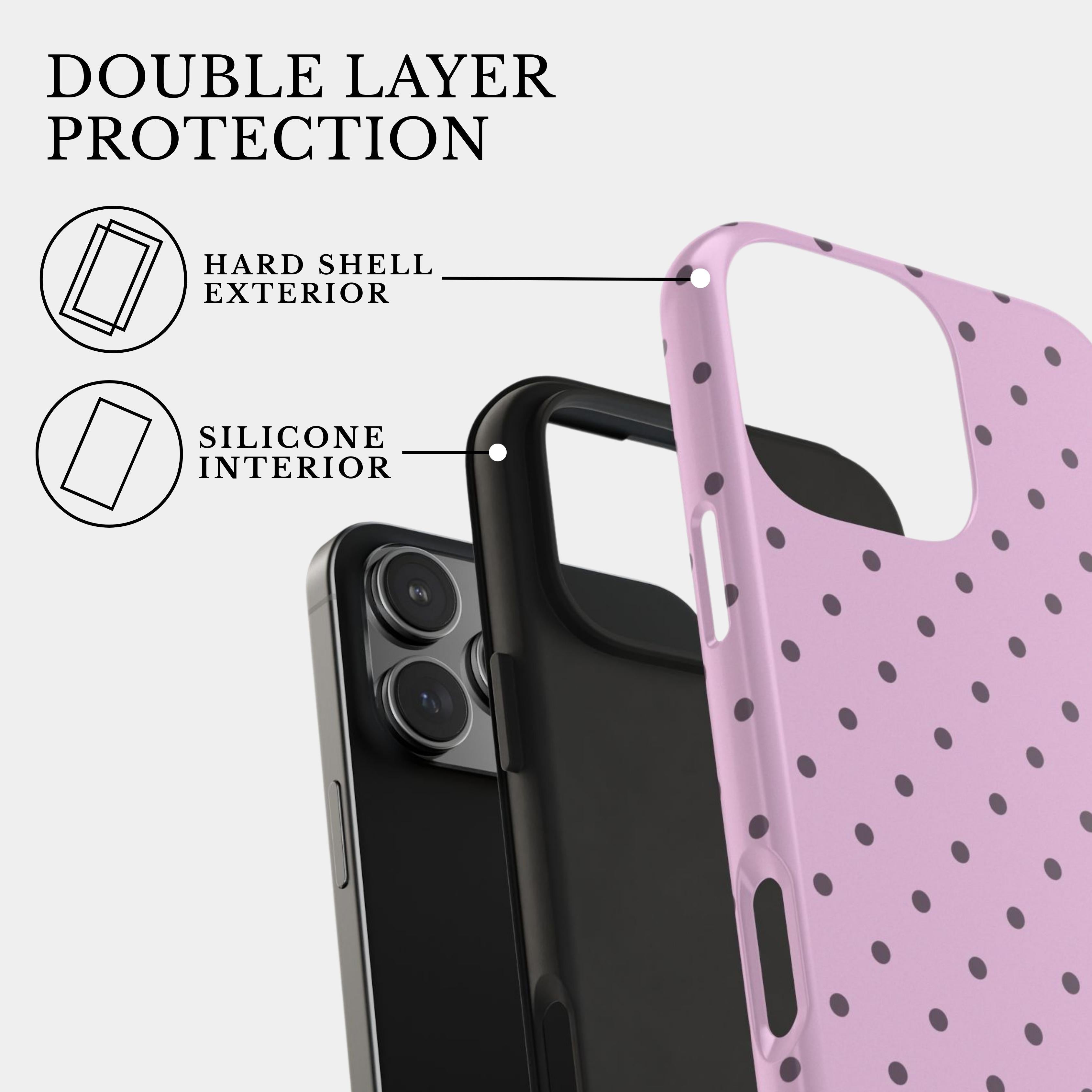 iPhone 17 Pro Max Case Cover | The Soft Polka | #1183