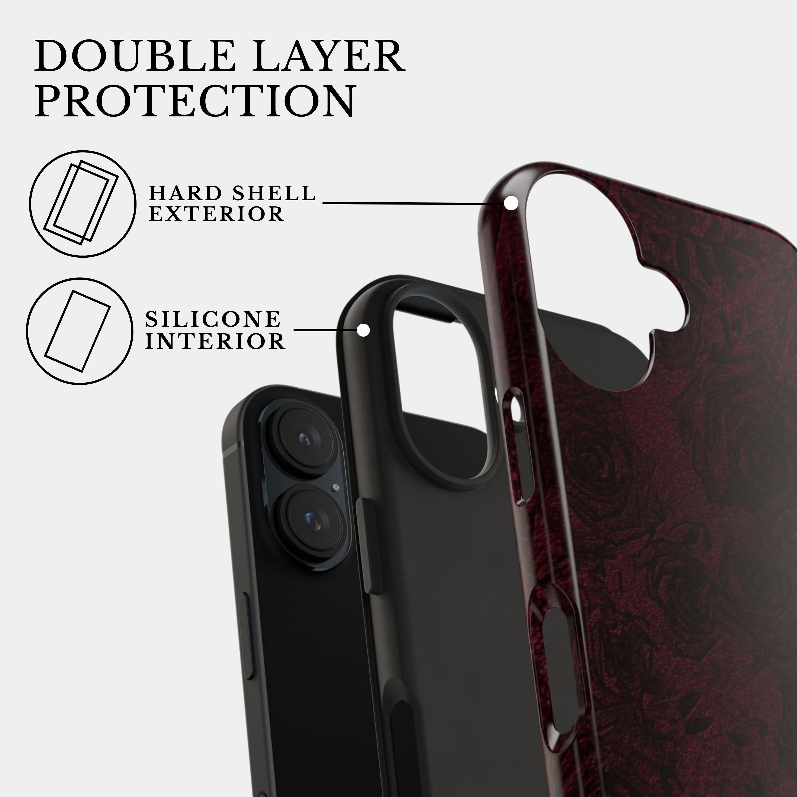 iPhone 16 Case Cover | The Velvet Thorns | #1196