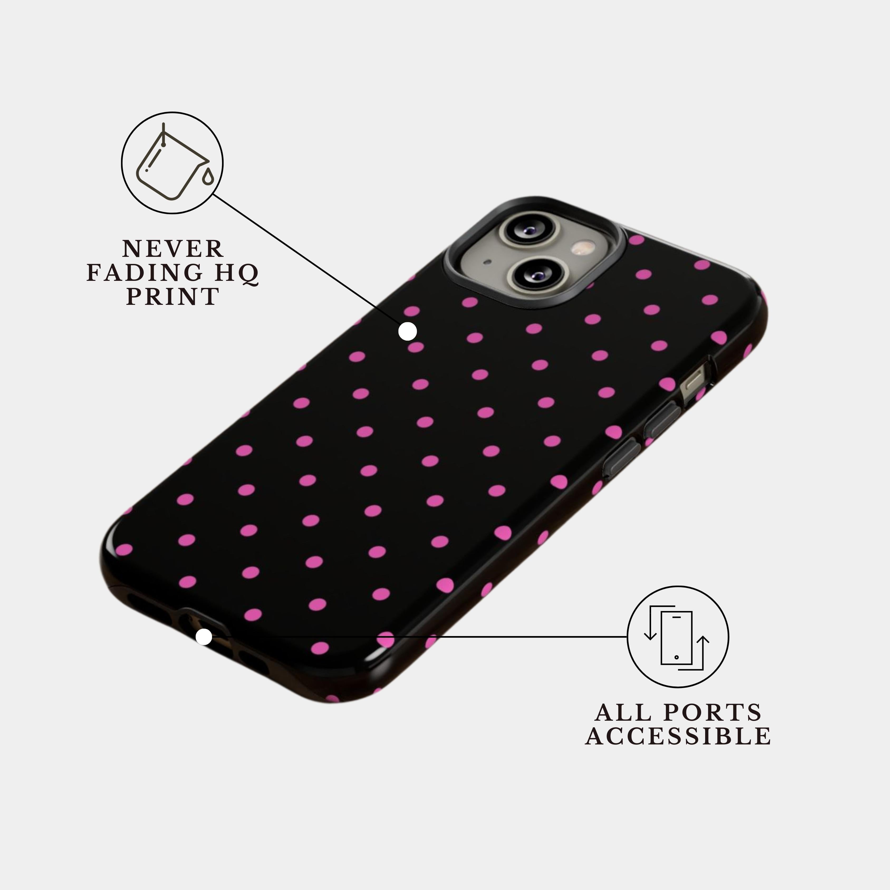 iPhone 14 Plus Case Cover | The Vogue Dotmatrix | #1179