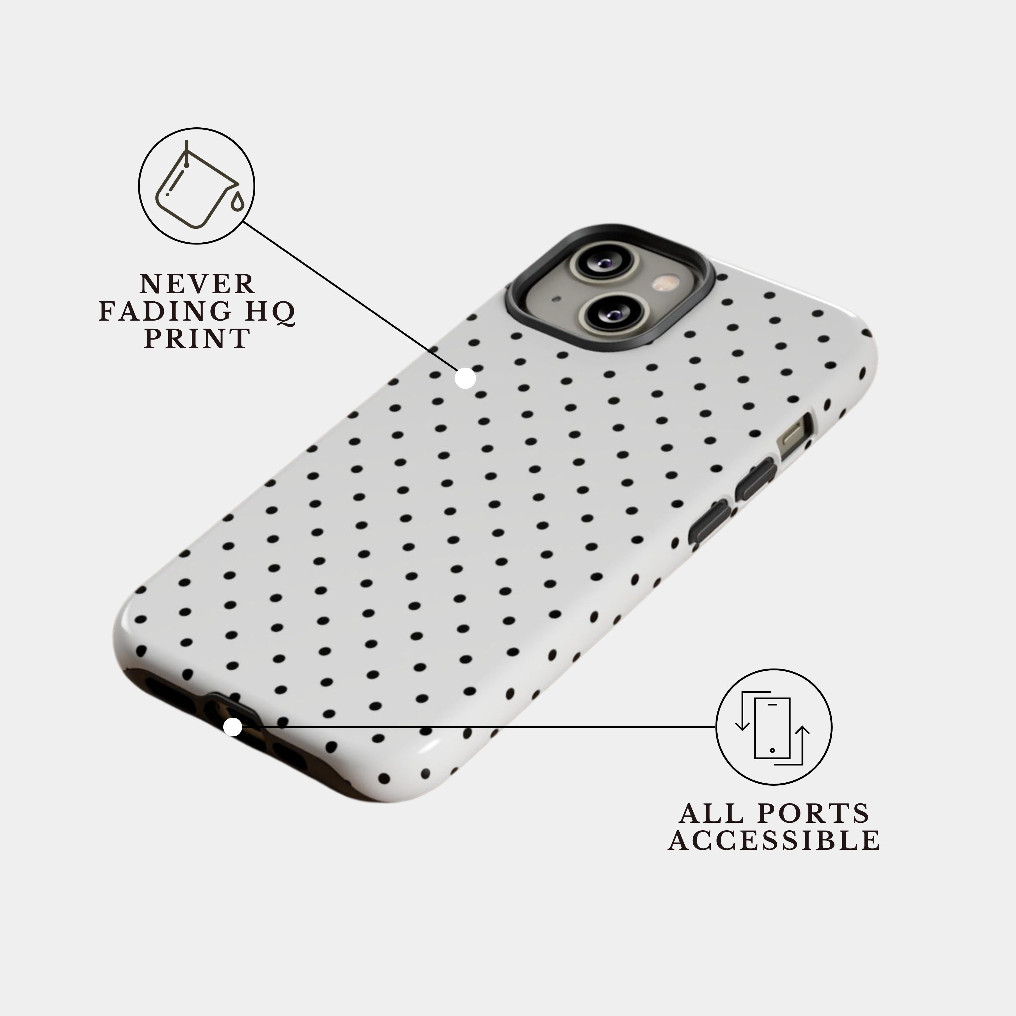 iPhone 14 Case Cover | The Parisian Dotline | #1181