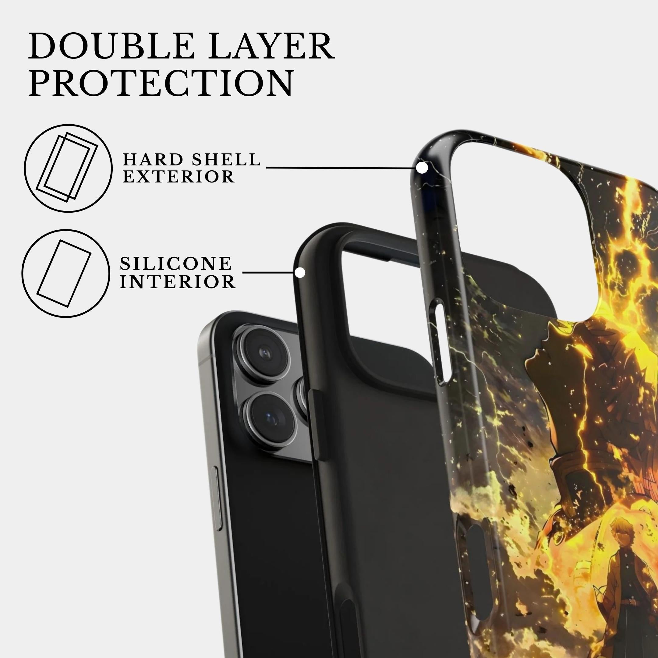 iPhone 11 Pro Max Case Cover | The Warrior Zenitsu | #1146