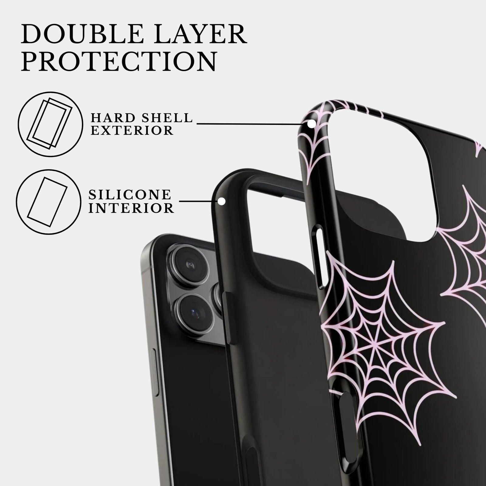 iPhone 11 Pro Case Cover | The Web Kiss | #1174