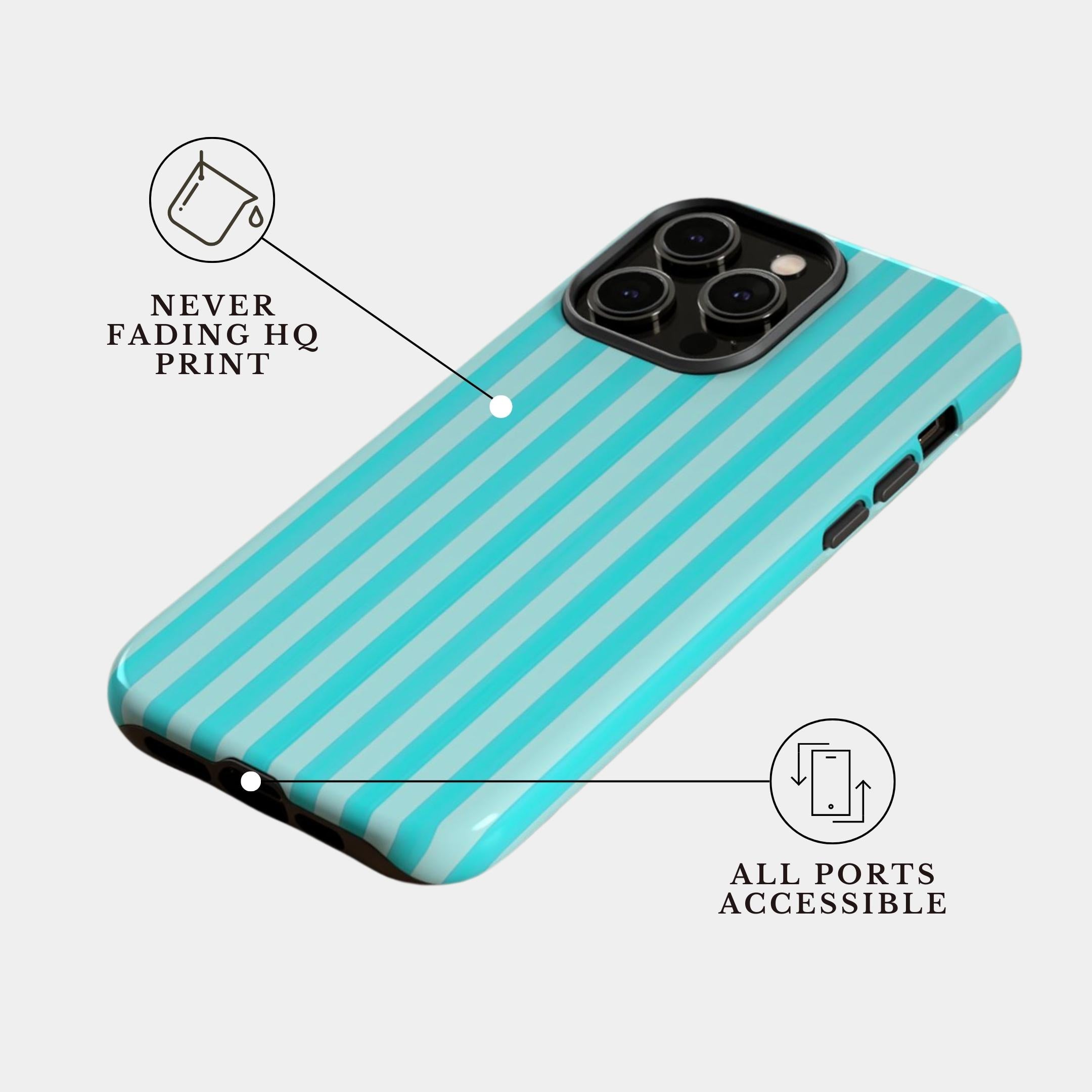 iPhone 11 Pro Case Cover | The Glacier Stripes | #1153