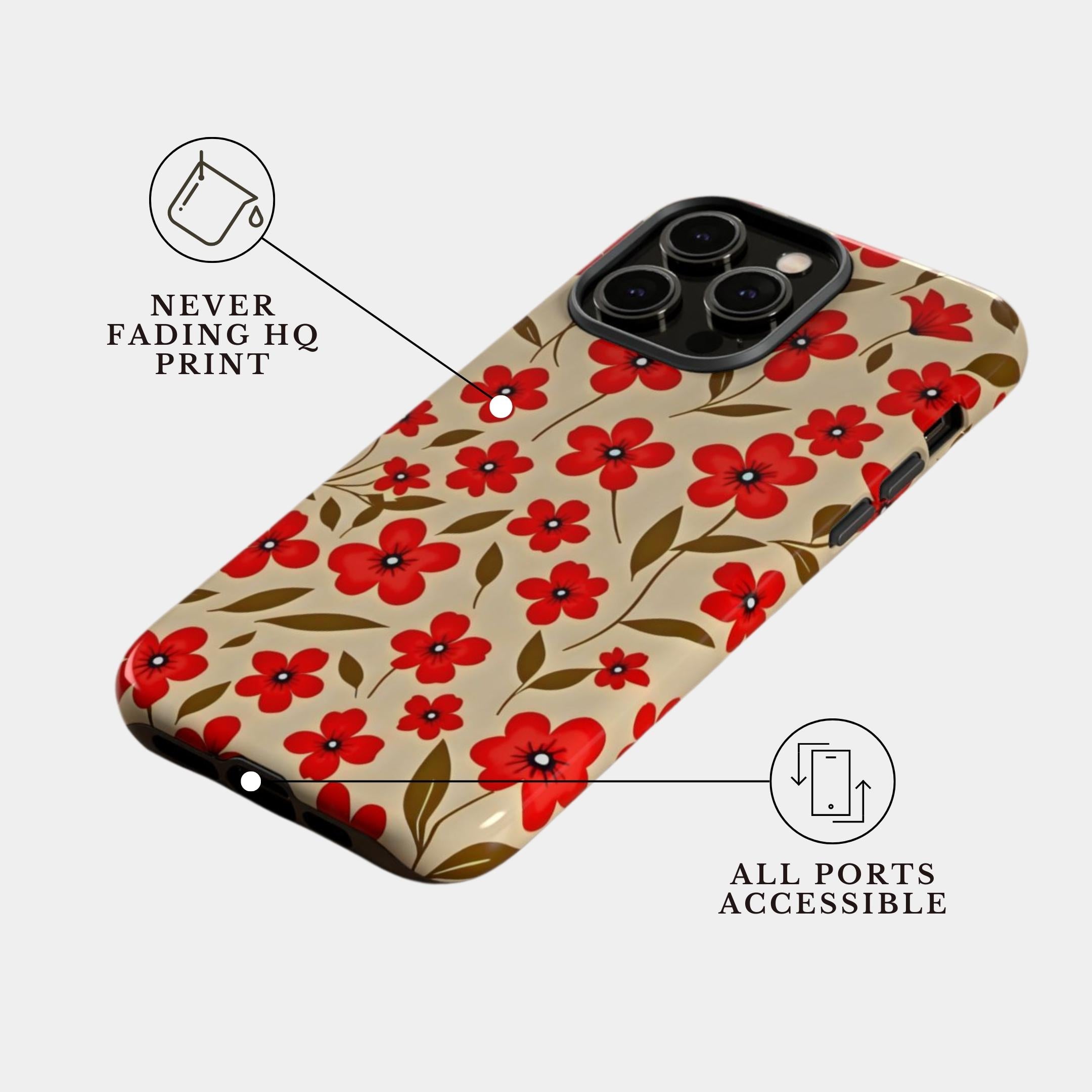 iPhone 11 Pro Case Cover | The Scarlet Thorn | #1119