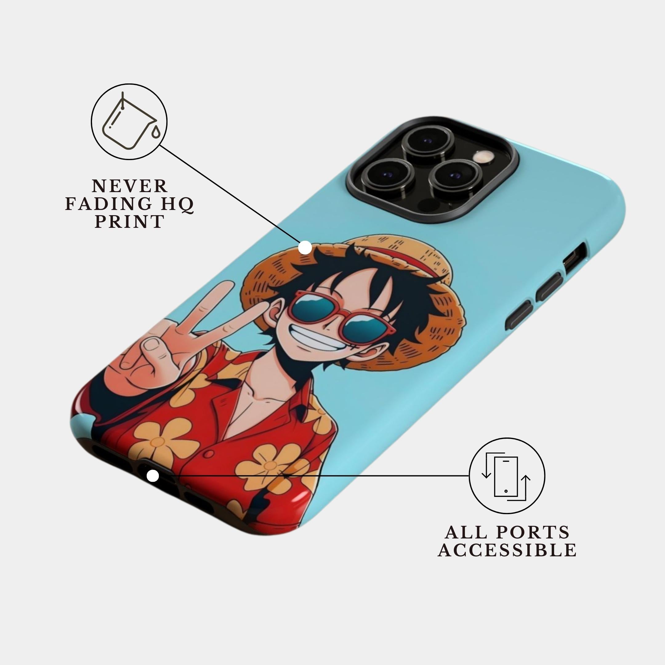 iPhone 11 Pro Case Cover | The Luffy Lightwake | #1121