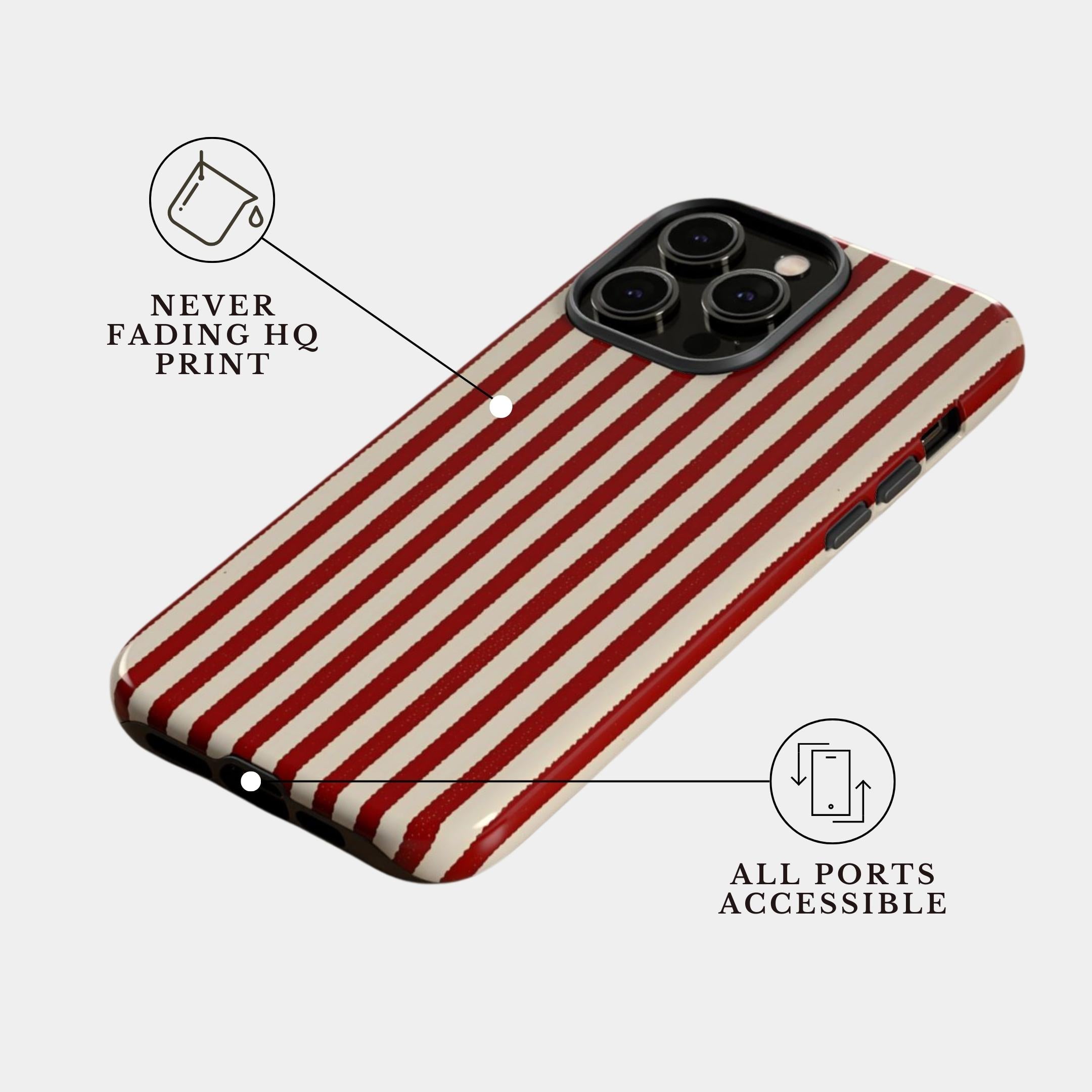 iPhone 11 Pro Case Cover | The Candy Stripes | #1152